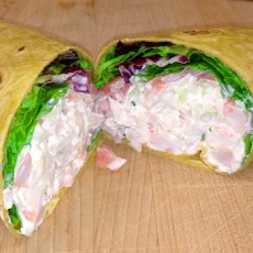 Shrimp Salad Wrap